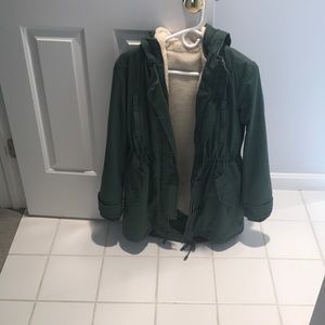 Green jacket